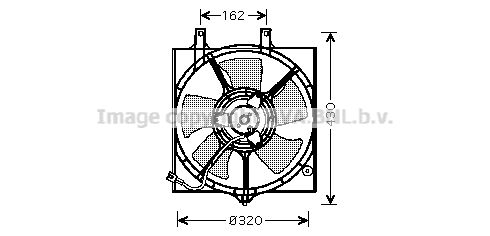 AVA QUALITY COOLING Ventilaator,mootorijahutus DN7522